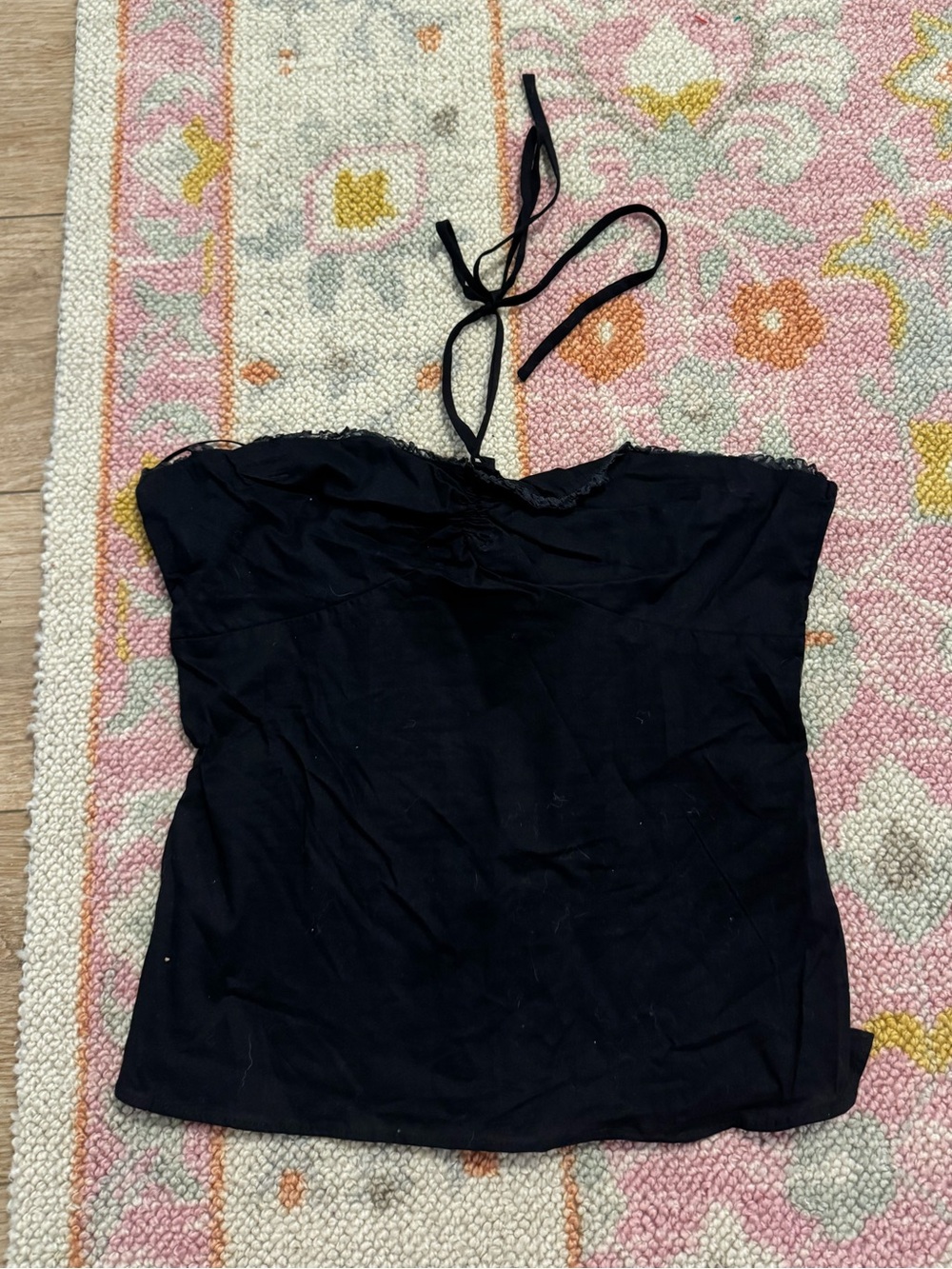 Vintage y2k angie deadstock 100% cotton blouse size S